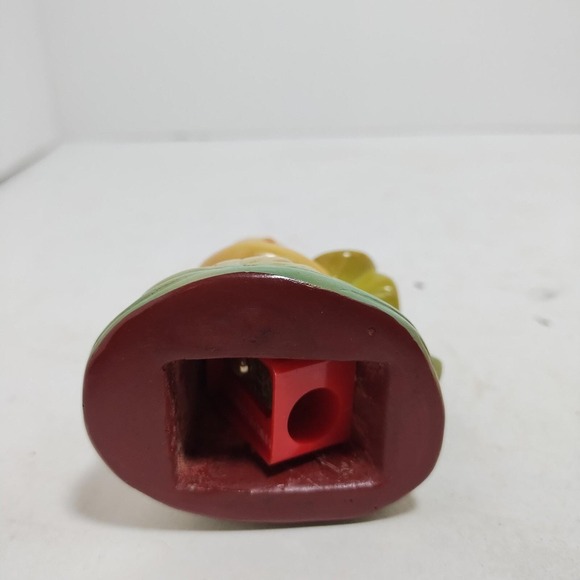 Vintage Asian Chinese Baby Ceramic Hand-Painted Figurine Pencil Sharpener Rare - Picture 2 of 7